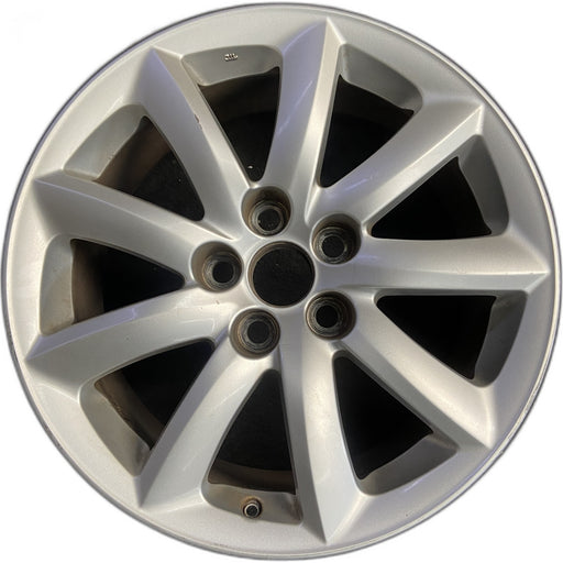 18" LEXUS LS460 07-12 , 18x7.5, 9 spoke Original OEM Wheel Rim - Front View