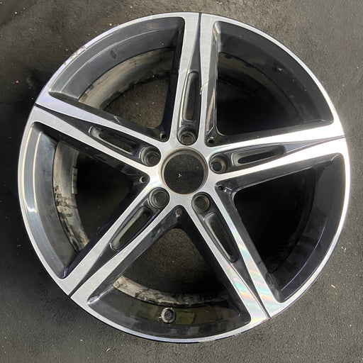 18" A-CLASS 19 177 Type, A250, 18x7.5, , black pockets Original OEM Wheel Rim - Additional View