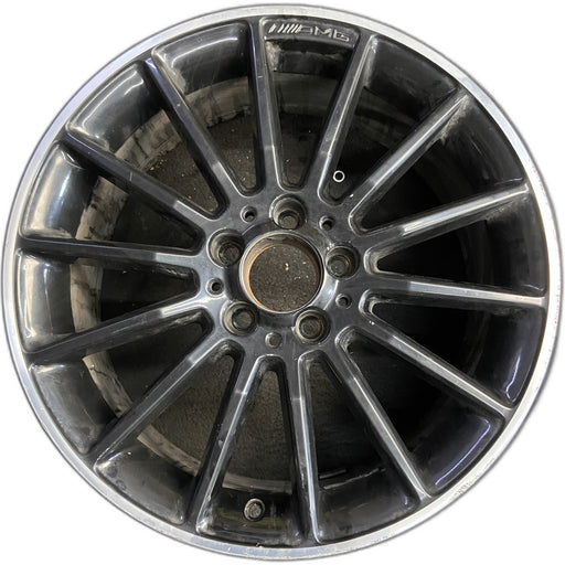 18" MERCEDES B-CLASS 15 246 Type; , 18x7.5, 14 spoke Original OEM Wheel Rim - Front View
