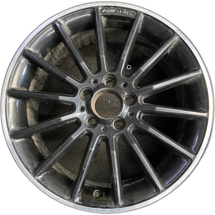 18" MERCEDES B-CLASS 15 246 Type; , 18x7.5, 14 spoke Original OEM Wheel Rim - Front View