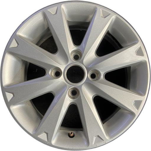 15" FIESTA 11-13 15x6, aluminum Original OEM Wheel Rim - Front View