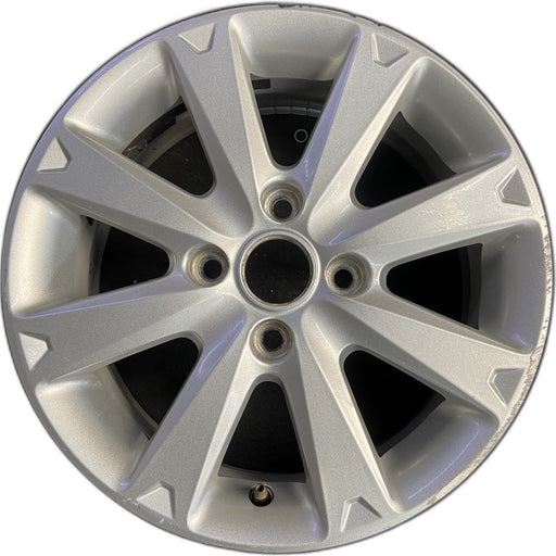 15" FIESTA 11-13 15x6, aluminum Original OEM Wheel Rim - Front View