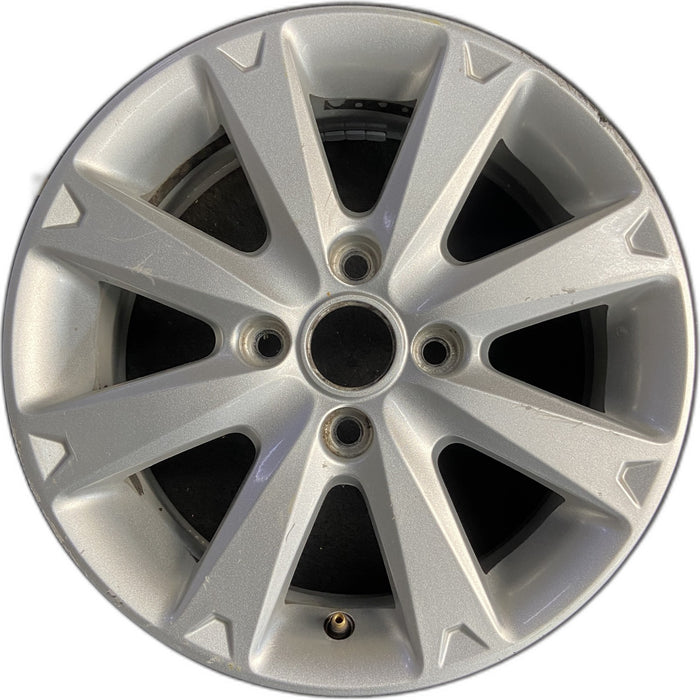 15" FIESTA 11-13 15x6, aluminum Original OEM Wheel Rim - Front View