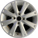 15" FIESTA 11-13 15x6, aluminum Original OEM Wheel Rim - Front View