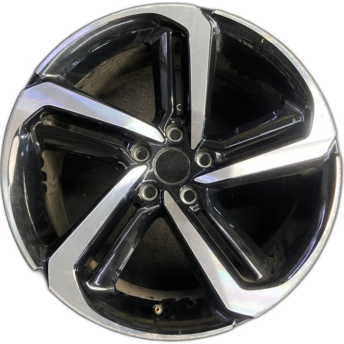 19" ACCORD 18-20 19x8.5 , 5 spoke, swept spoke Original OEM Wheel Rim - Front View