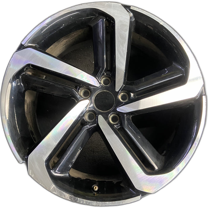 19" ACCORD 18-20 19x8.5 , 5 spoke, swept spoke Original OEM Wheel Rim - Front View