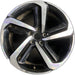 19" ACCORD 18-20 19x8.5 , 5 spoke, swept spoke Original OEM Wheel Rim - Front View
