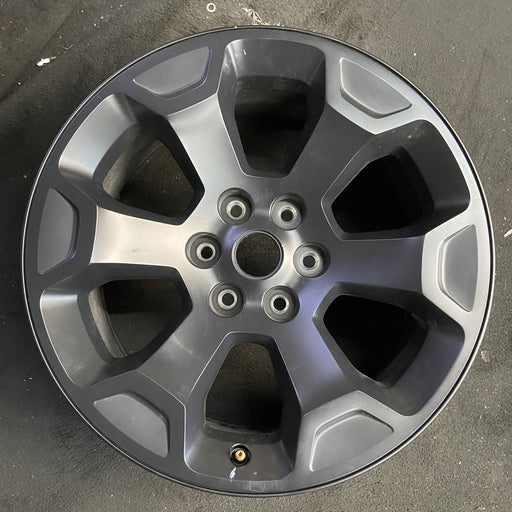 20" DODGE 1500 PICKUP 25-26 20x9, , 6 spoke, raised spoke, black Original OEM - Additional View