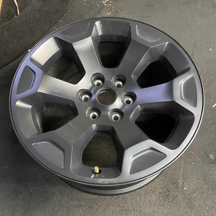 20" DODGE 1500 PICKUP 25-26 20x9, , 6 spoke, raised spoke, black Original OEM - View 7
