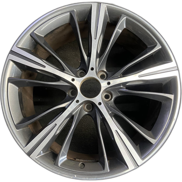 20" BMW 320i 16-17 20x8.5 , 15 spoke Original OEM Wheel Rim - Front View