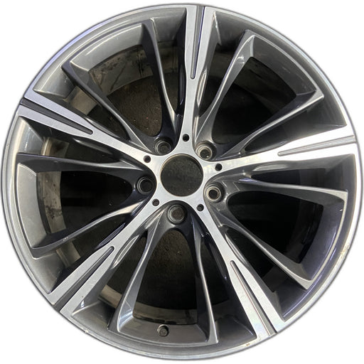 20" BMW 320i 16-17 20x8 , 15 spoke Original OEM Wheel Rim - Front View