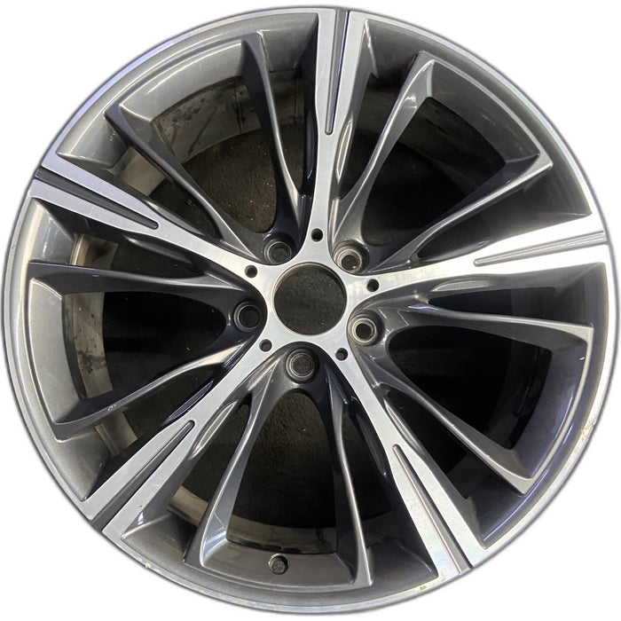 20" BMW 320i 16-17 20x8 , 15 spoke Original OEM Wheel Rim - Front View
