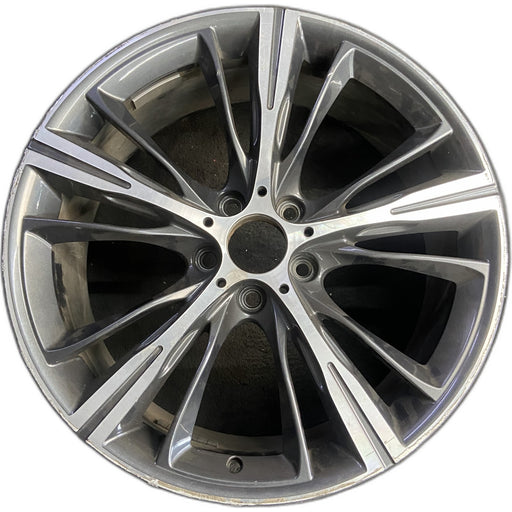 20" BMW 320i 16-17 20x8 , 15 spoke Original OEM Wheel Rim - Front View
