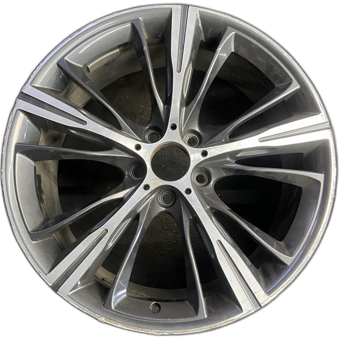 20" BMW 320i 16-17 20x8 , 15 spoke Original OEM Wheel Rim - Front View