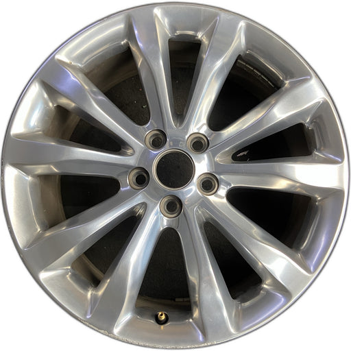 19" 300 15-23 19x7.5 , 10 spoke Original OEM Wheel Rim - Front View