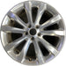 19" 300 15-23 19x7.5 , 10 spoke Original OEM Wheel Rim - Front View