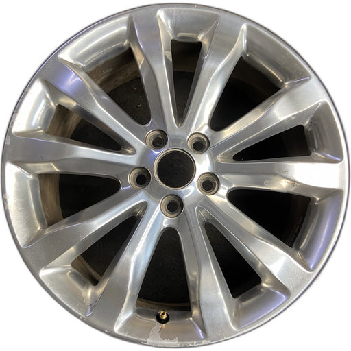 19" 300 15-23 19x7.5 , 10 spoke Original OEM Wheel Rim - Front View