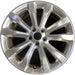 19" 300 15-23 19x7.5 , 10 spoke Original OEM Wheel Rim - Front View
