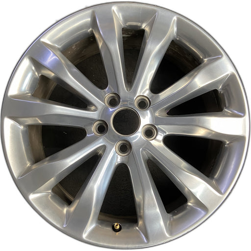 19" 300 15-23 19x7.5 , 10 spoke Original OEM Wheel Rim - Front View