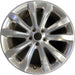 19" 300 15-23 19x7.5 , 10 spoke Original OEM Wheel Rim - Front View