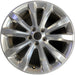 19" 300 15-23 19x7.5 , 10 spoke Original OEM Wheel Rim - Front View