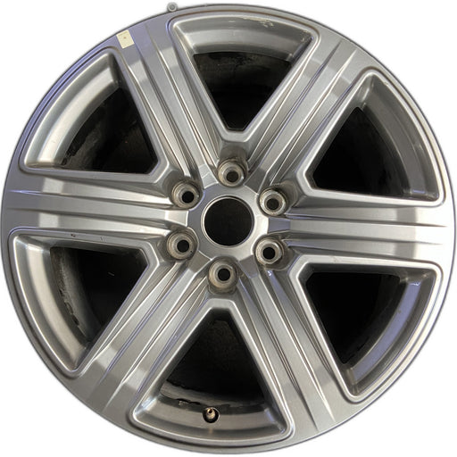 20" FORD F150 PICKUP 18-20 20x8.5, 6 spoke, , straight spoke Original OEM Wheel - Front View