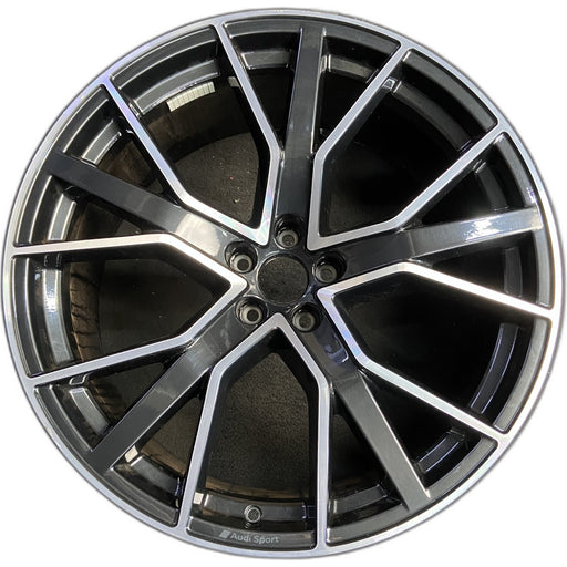 22" AUDI SQ8 20-22 , , W spoke Original OEM Wheel Rim - Front View