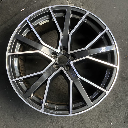 22" AUDI SQ8 20-22 , , W spoke Original OEM Wheel Rim - Additional View