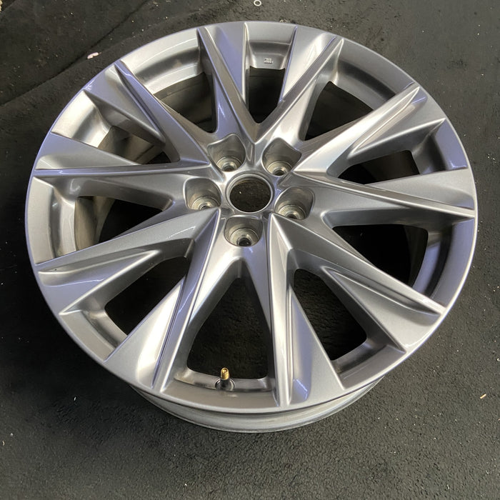 19" MAZDA CX-5 19-21 aluminum, 19x7, silver Original OEM Wheel Rim - View 7
