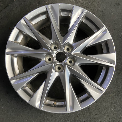 19" MAZDA CX-5 19-21 aluminum, 19x7, silver Original OEM Wheel Rim - Additional View