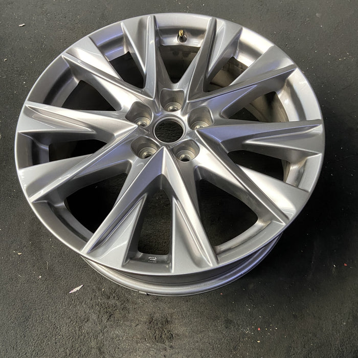 19" MAZDA CX-5 19-21 aluminum, 19x7, silver Original OEM Wheel Rim - View 8