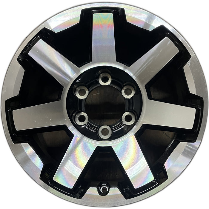 17" 4 RUNNER 17-20 17x7.5 , Original OEM Wheel Rim - Front View