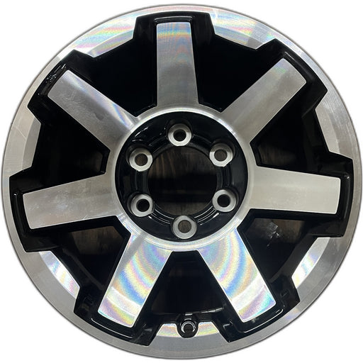17" 4 RUNNER 17-20 17x7.5 , Original OEM Wheel Rim - Front View