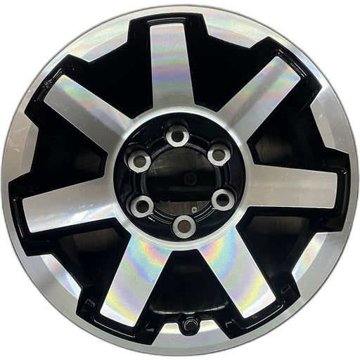 17" 4 RUNNER 17-20 17x7.5 , Original OEM Wheel Rim - Front View