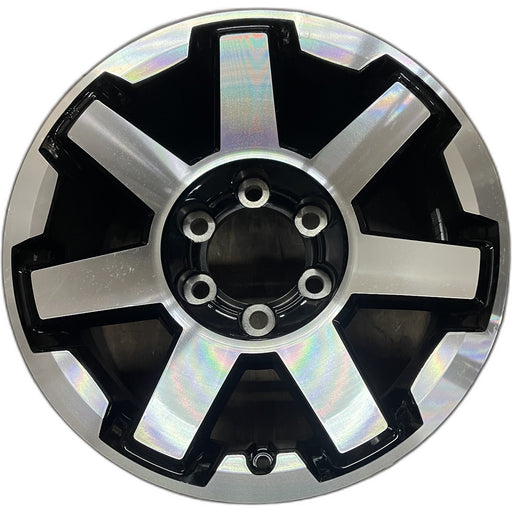 17" 4 RUNNER 17-20 17x7.5 , Original OEM Wheel Rim - Front View
