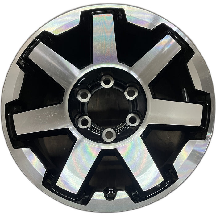 17" 4 RUNNER 17-20 17x7.5 , Original OEM Wheel Rim - Front View