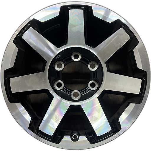 17" 4 RUNNER 17-20 17x7.5 , Original OEM Wheel Rim - Front View