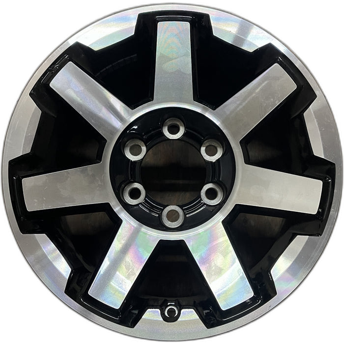 17" 4 RUNNER 17-20 17x7.5 , Original OEM Wheel Rim - Front View