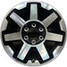 17" 4 RUNNER 17-20 17x7.5 , Original OEM Wheel Rim - Front View