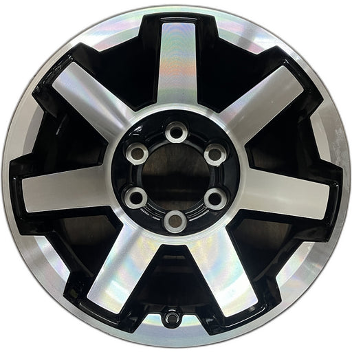 17" 4 RUNNER 17-20 17x7.5 , Original OEM Wheel Rim - Front View