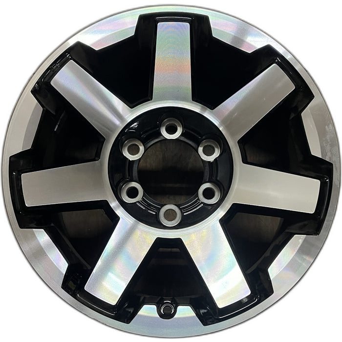 17" 4 RUNNER 17-20 17x7.5 , Original OEM Wheel Rim - Front View