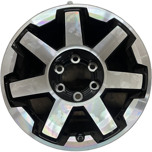 17" 4 RUNNER 17-20 17x7.5 , Original OEM Wheel Rim - Front View
