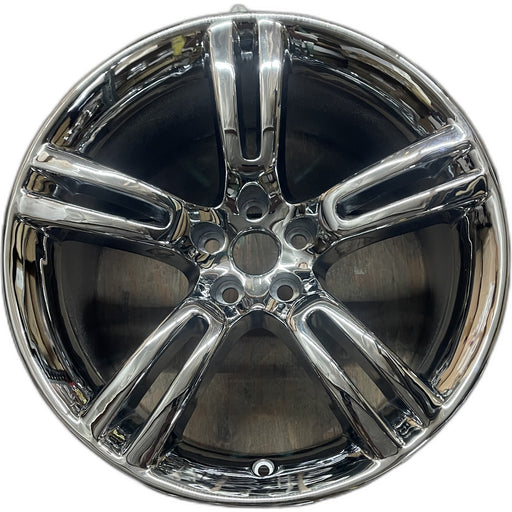 19" XK 07-09 , 19x9.5, 5 spoke, XKR Original OEM Wheel Rim - Front View