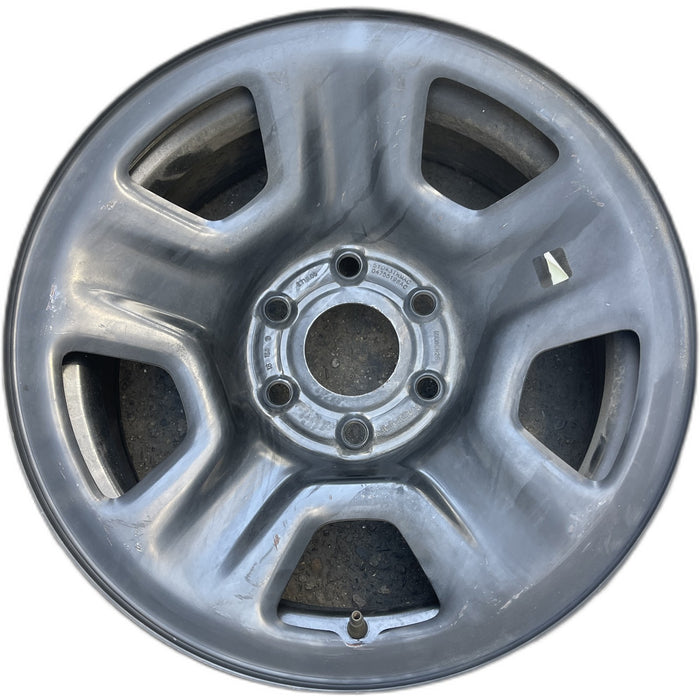 18" DODGE 1500 PICKUP 19-21 , 18x7.5 , Original OEM Wheel Rim - Front View