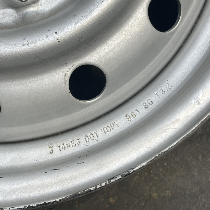 14" TOYOTA PICKUP 92-93 14x5 , SRW Original OEM Wheel Rim - View 9