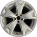 17" FORESTER 14-16 17x7 , alloy Original OEM Wheel Rim - Front View