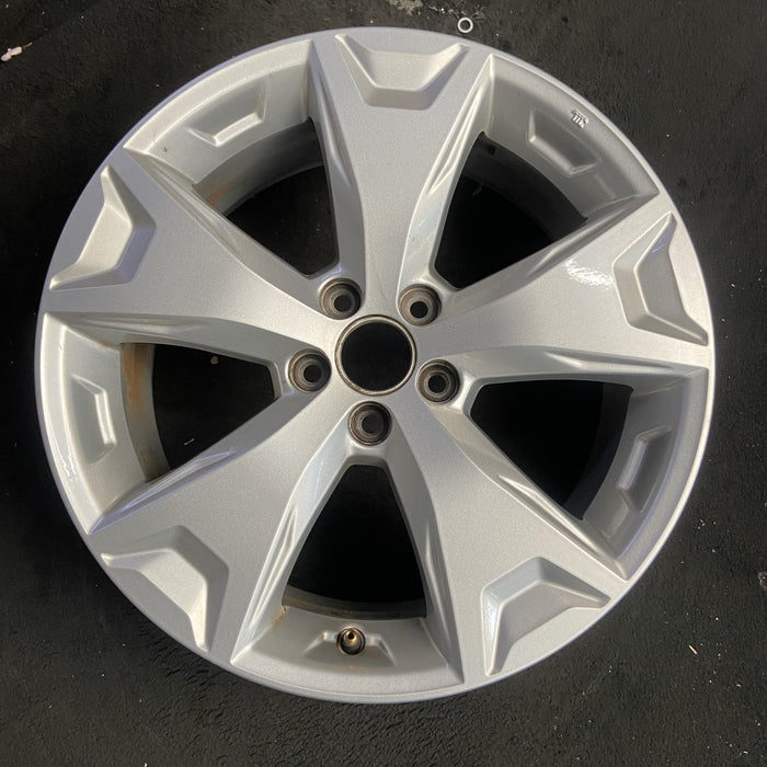 17" FORESTER 14-16 17x7 , alloy Original OEM Wheel Rim - Additional View