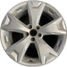 17" FORESTER 14-16 17x7 , alloy Original OEM Wheel Rim - Front View