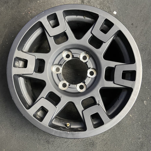 17" 4 RUNNER 15-23 17x7, alloy , slotted spoke , black Original OEM Wheel Rim - Additional View