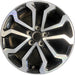 17" COROLLA CROSS 23-26 17x6.5, alloy , , silver black Original OEM Wheel Rim - Front View